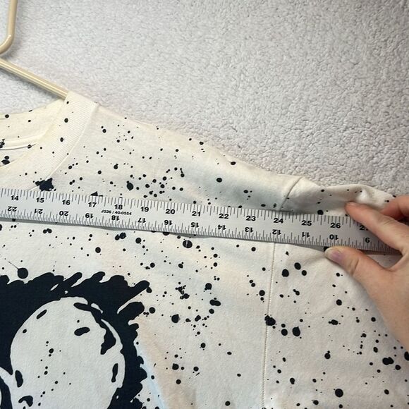 Disney Mickey Mouse Vintage Single Stitch Short Sleeve Splatter Print Graphic - Picture 15 of 16